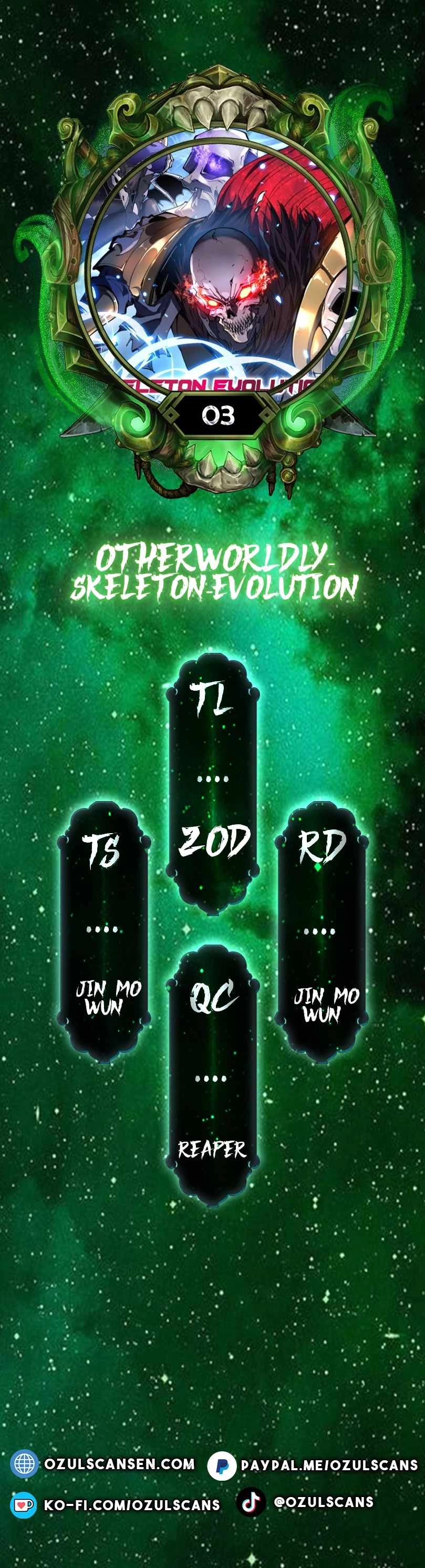 Skeleton Evolution: who was summoned by the Goddess Chapter 3 1